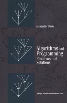 Paperback Algorithms and Programming: Problems and Solutions Book
