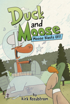 Library Binding Moose Blasts Off! Book