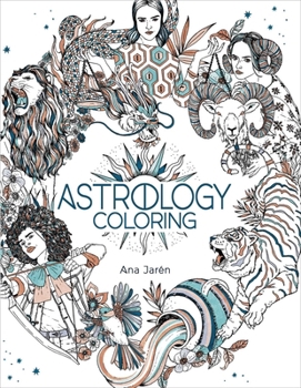 Paperback Astrology Coloring Book