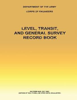 Paperback Level, Transit and General Survey Record Book
