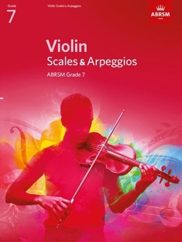 Paperback Violin Scales & Arpeggios Grade 7 Book