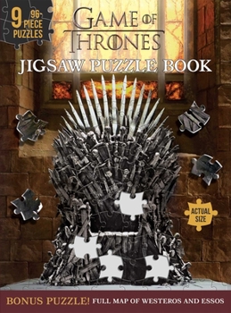 Hardcover Game of Thrones Jigsaw Puzzle Book