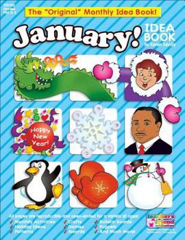 Paperback January Monthly Idea Book