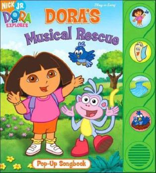 Hardcover Dora's Musical Rescue Book