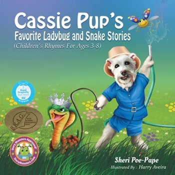 Paperback Cassie Pup's Favorite Ladybug and Snake Stories: Cassie's Marvelous Music Lessons Series Book