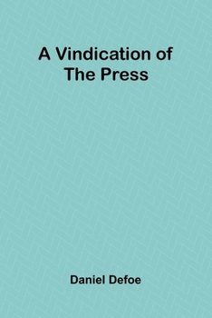 Paperback A Vindication of the Press Book