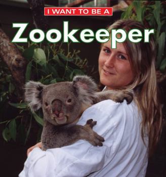 Paperback I Want to Be a Zookeeper Book