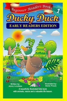 Paperback Beginner Readers Books: Ducky Duck (Early Readers Edition) 1st Grade Site Words: Levels 1 & 2 Book