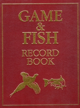 Hardcover Game & Fish Record Book