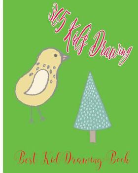 Paperback 365 Kid's Drawing: The Best Kid Drawing Book