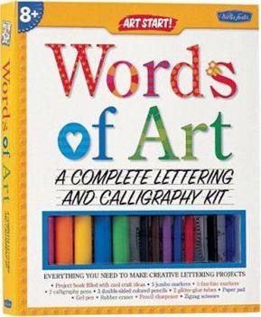 Hardcover Create Your Own Words of Art Book