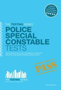 Paperback Police Special Constable Tests Book