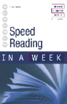 Paperback Speed Reading in a Week Book