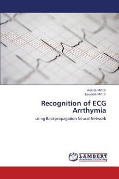 Paperback Recognition of ECG Arrthymia Book