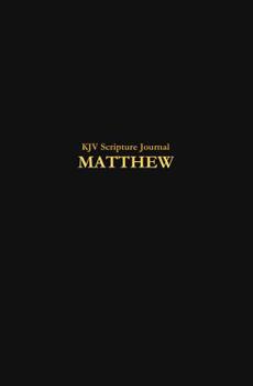 Paperback KJV Scripture Journal: Matthew Book