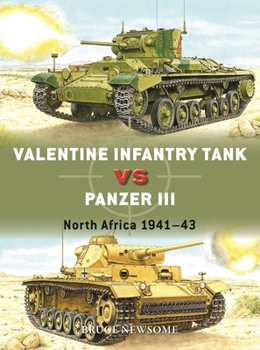 Valentine Infantry Tank Vs Panzer III: North Africa 1941-43 - Book #132 of the Osprey Duel