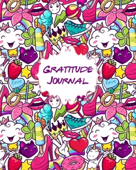 Gratitude Journal: Notebook or Diary, For Women, Teens, Girls, Cultivate an Attitude of Gratitude Girl Power Doodle Print