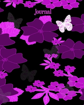 Journal: Butterfly Design Writing Composition Notebook - Wide Ruled Blank Lined Primary Notepad - School and Work Jotting Paper Diary (Multi Purpose Blank Lined Work and Schedule Planners)