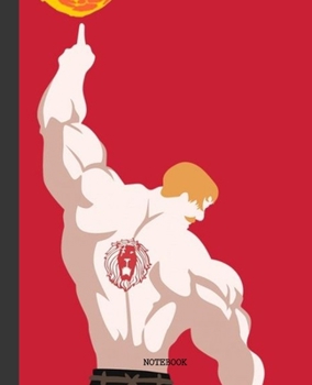 Notebook: Anime Seven Deadly Sins Soft Glossy Cover Graph Paper Pages Book 7.5 x 9.25 Inches 110 Pages