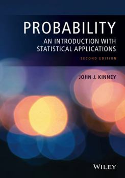 Hardcover Probability: An Introduction with Statistical Applications Book