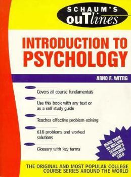 Paperback Schaum's Outline of Theory and Problems of Introduction to Psychology Book