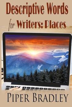 Paperback Descriptive Words for Writers: Places Book