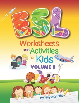 Paperback ESL Worksheets and Activities for Kids: Volume 2 Book