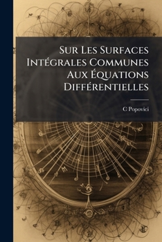 Paperback Sur Les Surfaces Intégrales Communes Aux Équations Différentielles [French] Book