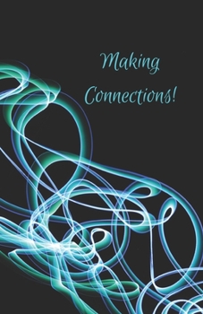 Paperback "Making connections" A5 networking / meeting notebook Book