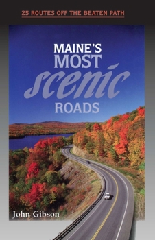 Paperback Maine's Most Scenic Roads Book
