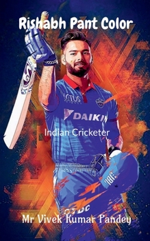 Paperback Rishabh Pant Color Book