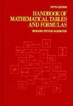 Hardcover Handbook of Mathematical Tables and Formulas Book