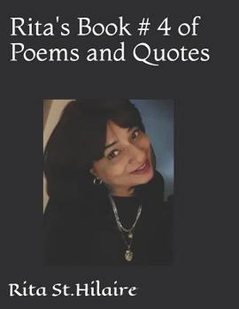 Paperback Rita's Book # 4 of Poems and Quotes Book