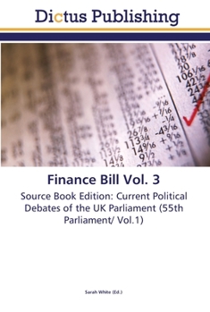 Paperback Finance Bill Vol. 3 Book