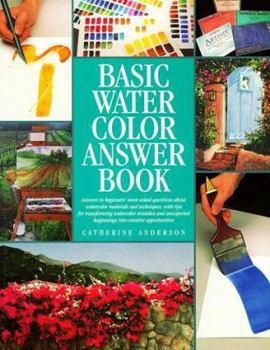 Paperback Basic Water Color Answer Book