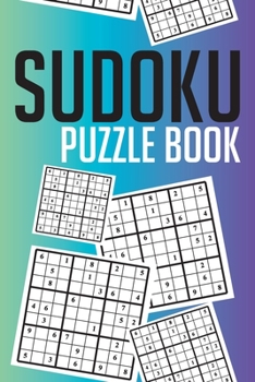 Paperback Sudoku Puzzle Book: Sudoku puzzle gift idea, 400 easy, medium and hard level. 6x9 inches 100 pages. Book