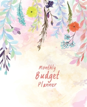 Paperback Monthly Budget Planner: Expense Tracker Notebook Monthly Budgeting Journal, 7.5" x 9.25", 150 Pages Book