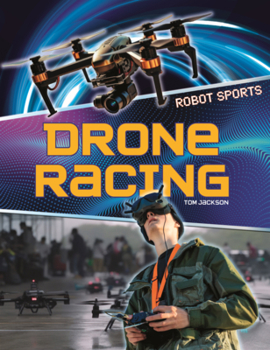 Library Binding Drone Racing Book