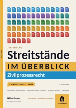 Paperback Streitstände Zivilprozessrecht im Überblick [German] Book