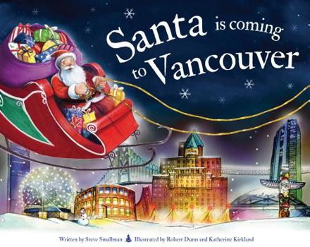 Hardcover Santa Is Coming to Vancouver Book