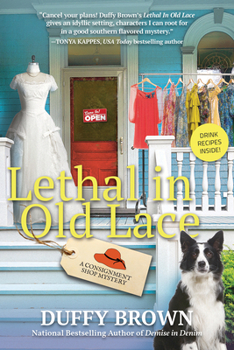 Hardcover Lethal in Old Lace: A Consignment Shop Mystery Book