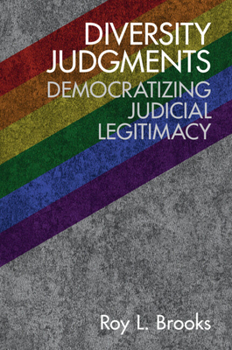 Paperback Diversity Judgments: Democratizing Judicial Legitimacy Book