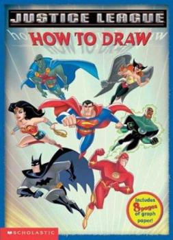 Paperback How to Draw Justice League Book