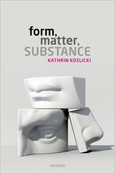 Hardcover Form, Matter, Substance C Book