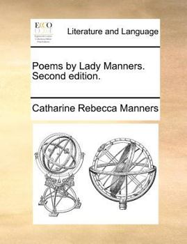 Paperback Poems by Lady Manners. Second edition. Book