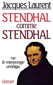 Paperback Stendhal comme Stendhal [French] Book