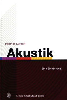 Hardcover Akustik: Eine Einfuhrung [German] Book
