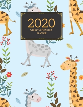 Paperback 2020 Weekly & Monthly Planner: Planner And Journal Organizer 2020 - Planner Calendar 2020 Book