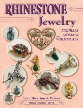 Hardcover Rhinestone Jewelry: Figurals Animals and Whimsicals Identification & Values Book