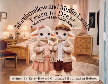 Paperback Marshmallow and Muffin Lambs Learn to Dress [Large Print] Book